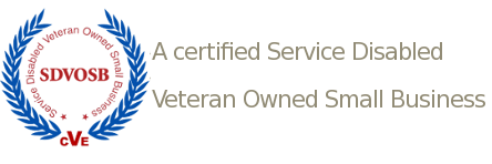 A certified Service Disabled 
Veteran Owned Small Business